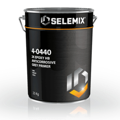 SELEMIX 0440 DEBELOSLOJ. EPOXY PRAJM. 25kg -sivi