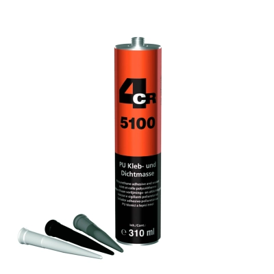 4CR 5100 1K PU LEPAK I ZAPTIVNA MASA 310ml -crna
