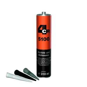 4CR 5100 1K PU LEPAK I ZAPTIVNA MASA 310ml -crna