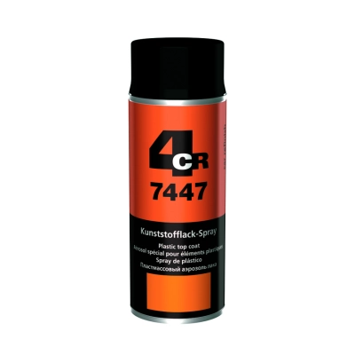 4CR 7447 BOJA ZA PLASTIKU 400ml -crna